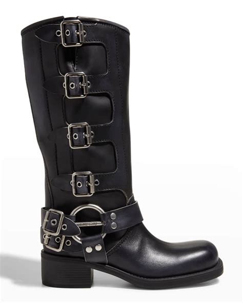 miu miu boots 2021|miu buckle boots.